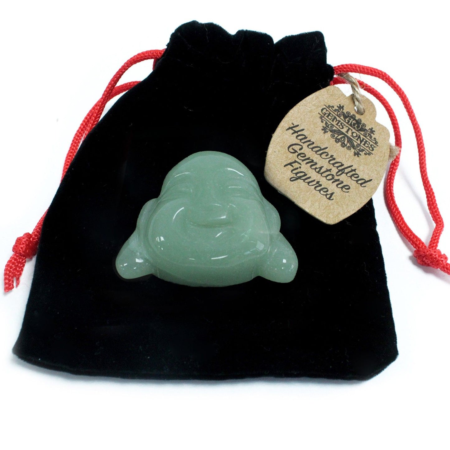 Gemstone Buddha Head - Jade