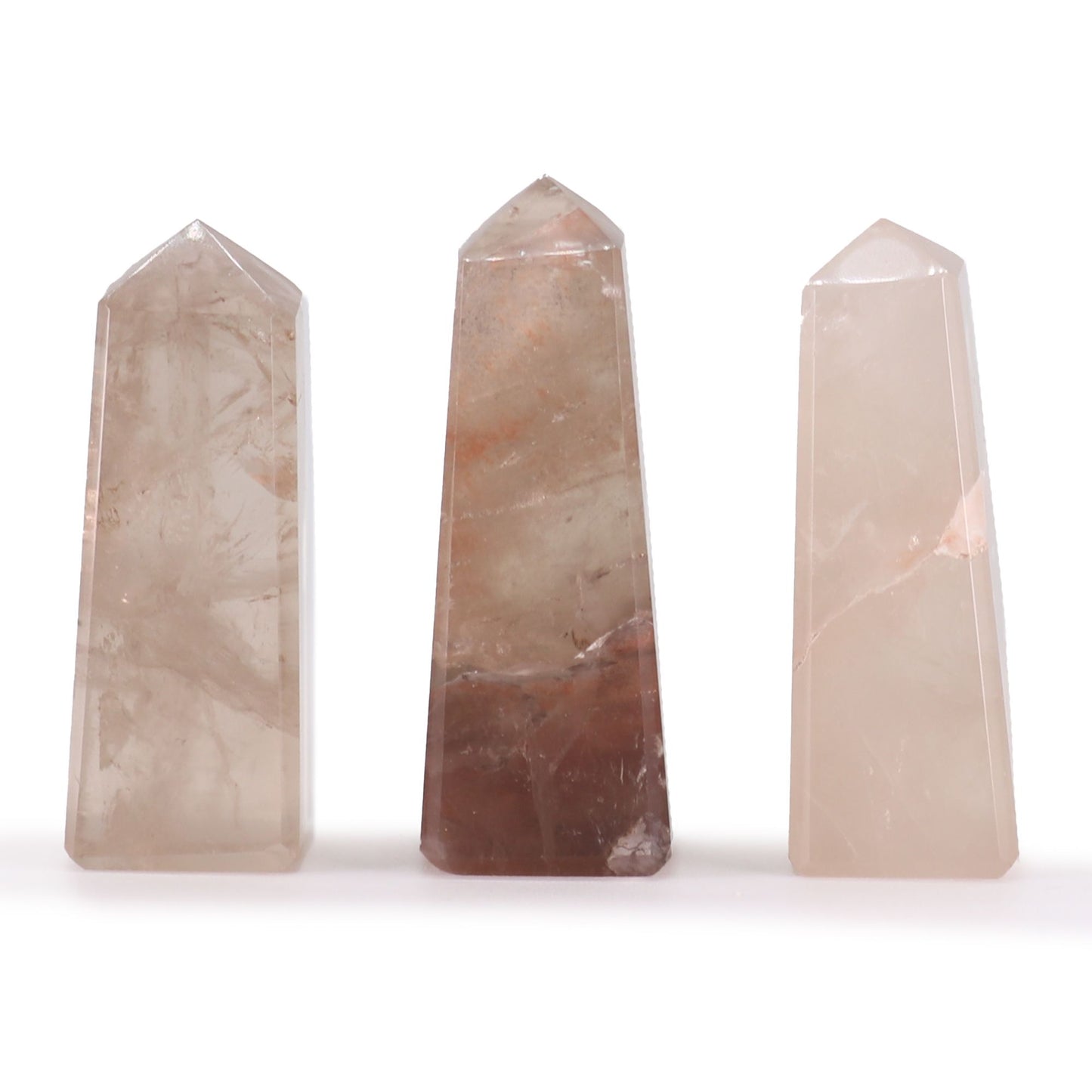 Gemstone Obelisk Points approx 5cm - Smokey Quartz