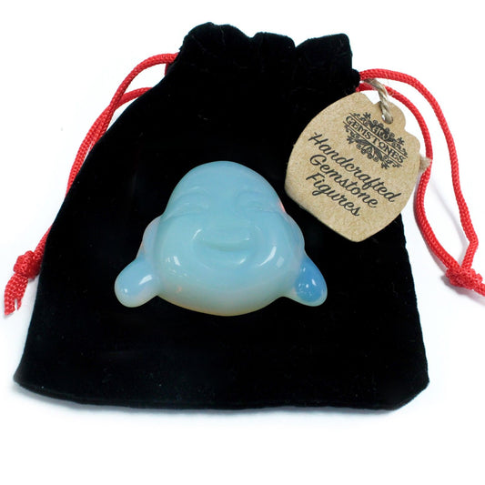 Gemstone Buddha Head - Opalite